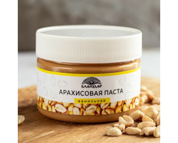 Паста арахисовая "Ванильная" 250 гр